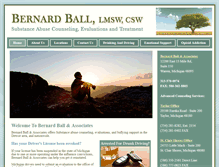 Tablet Screenshot of bernardballlmsw.com